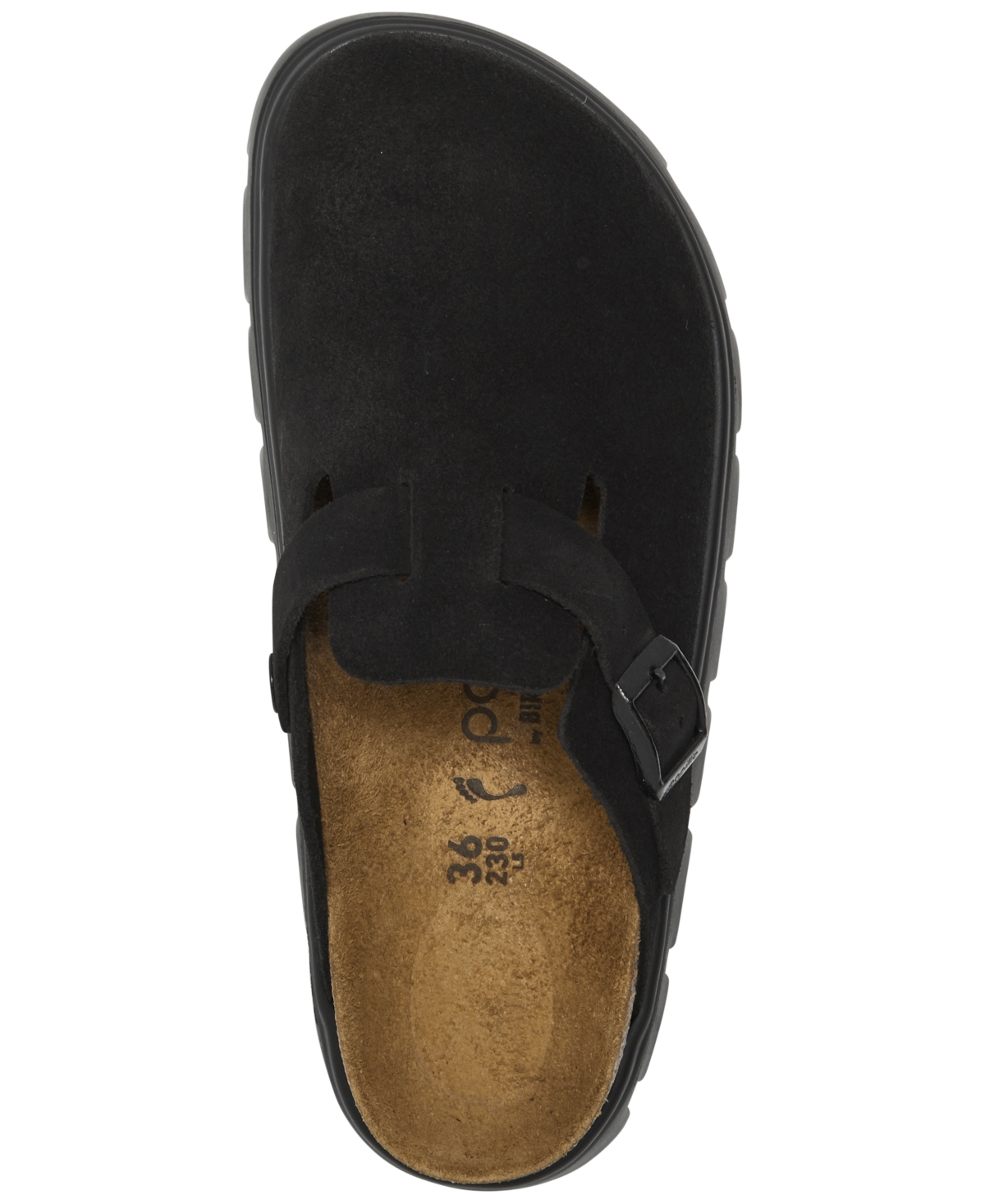 Birkenstock Women's Boston Chunky Suede Leather Platform Sandals from Finish Line