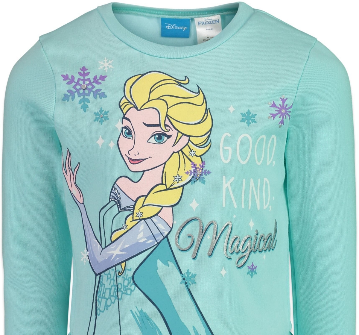 Frozen Big Girls Disney Sweatshirt and Leggings Outfit Set