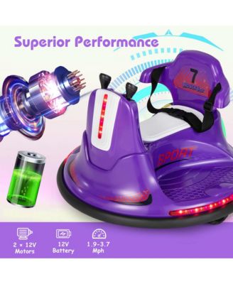 6V Bumper Car for Kids Toddlers Electric Ride On Car Vehicle