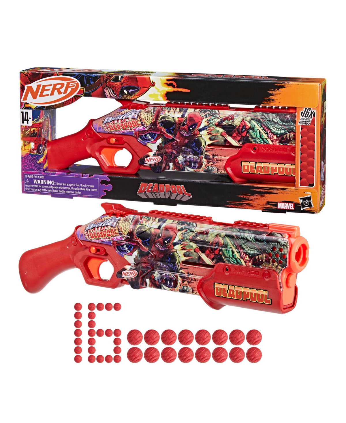 Nerf Marvel Deadpool Blaster In No Color