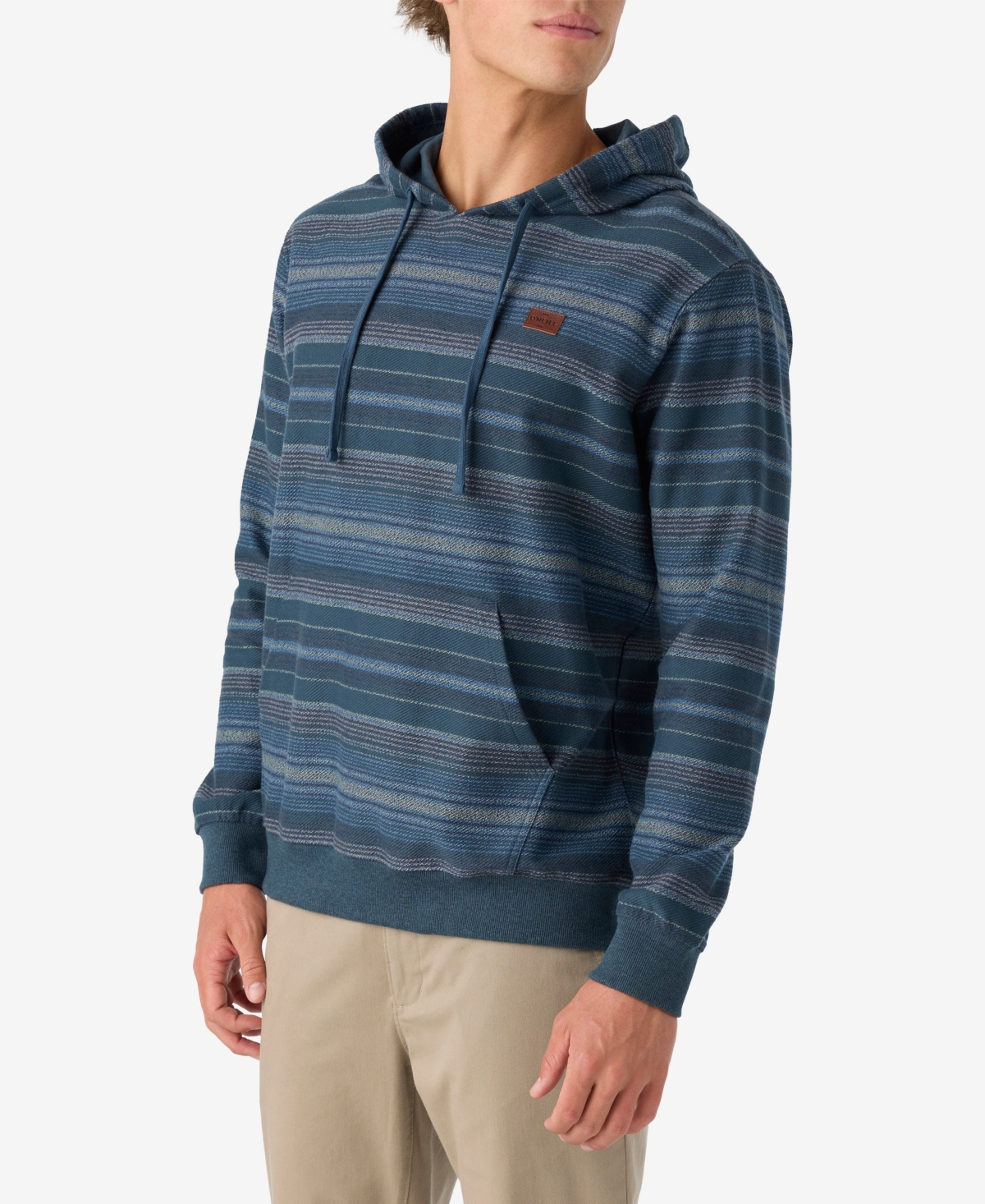O'Neill Bavaro Stripe Pullover Fleece Sweatshirt