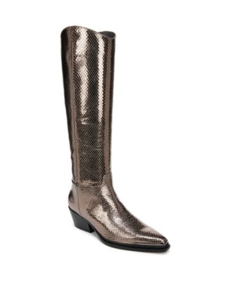 Franco Sarto - Women's Billie Pointed Toe Knee High Western Boots