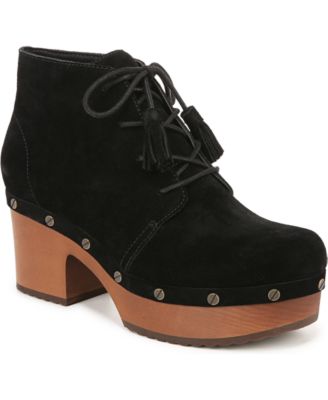 Women s Original Chic Lace Up Platform Booties