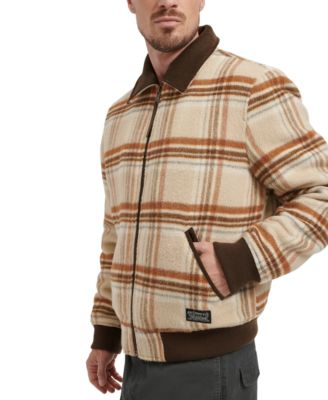 Men's Zip Corduroy-Collar Jacket