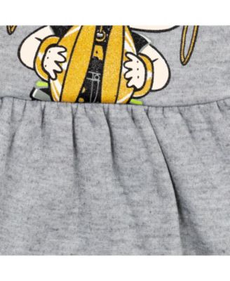 Little Girls French Terry Sweatshirt and Leggings Outfit Set