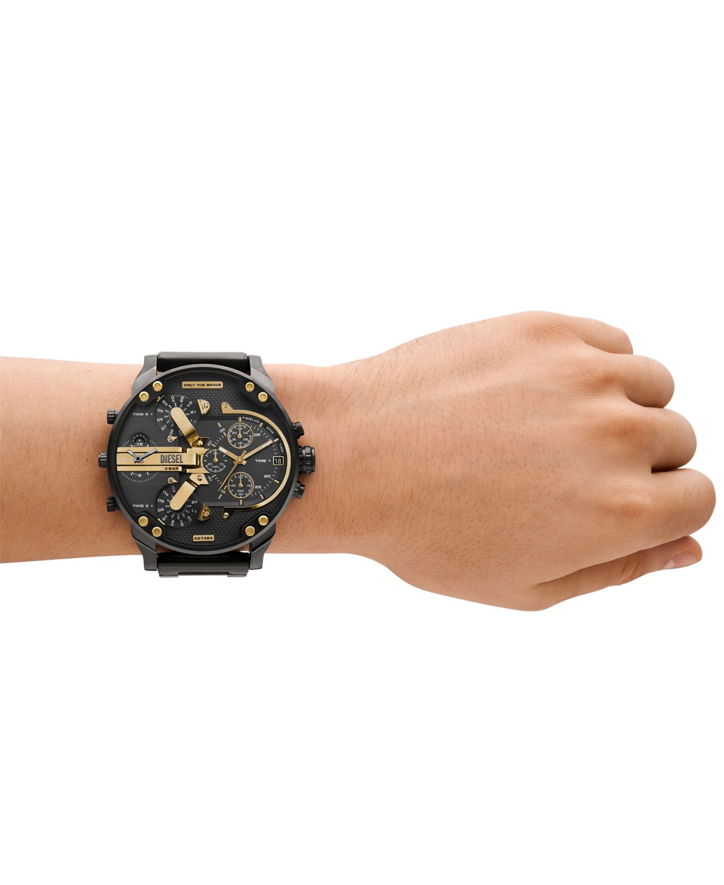 Мужские часы Diesel Mr. Daddy Quartz Chronograph Gunmetal Stainless Steel 57mm — фото 2