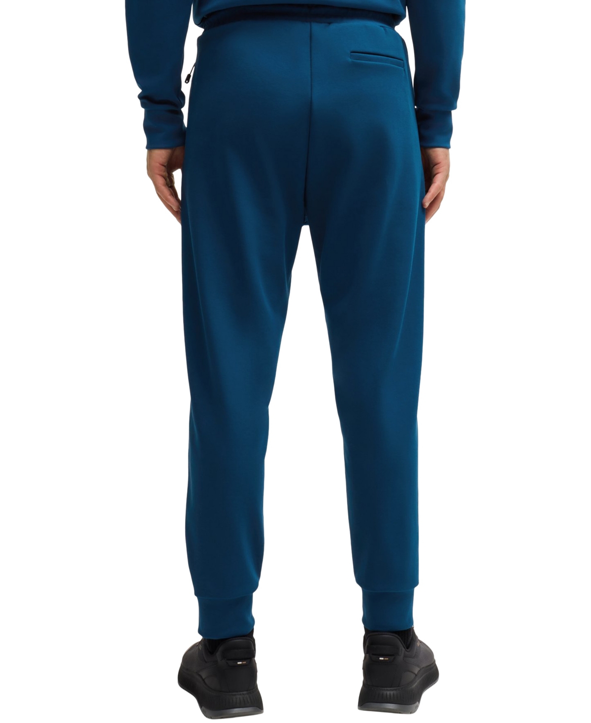 HUGO BOSS BOSS BY HUGO BOSS MEN'S TAPE INSERTS TRACKSUIT BOTTOMS