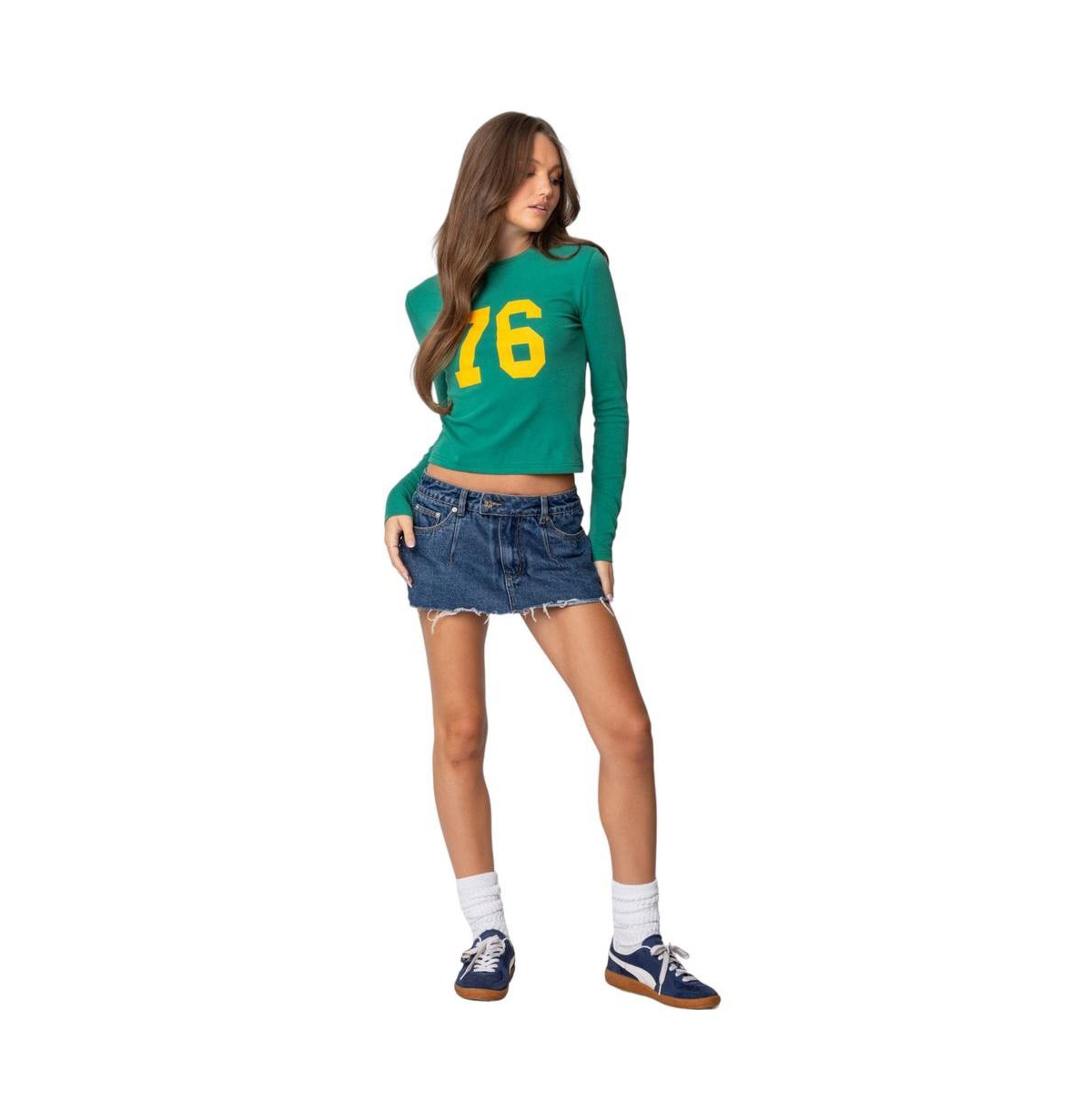 Edikted Women's 76 Long Sleeve T Shirt