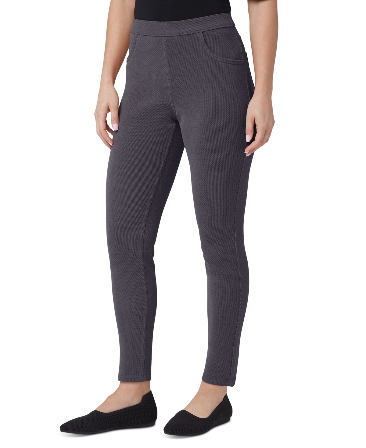 Hue Women's High-Rise Butter Twill Denim Leggings