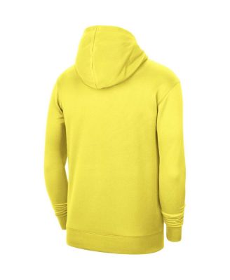 Men's and Women's Yellow Utah Jazz 2023/24 Performance Spotlight On-Court Practice Pullover Hoodie