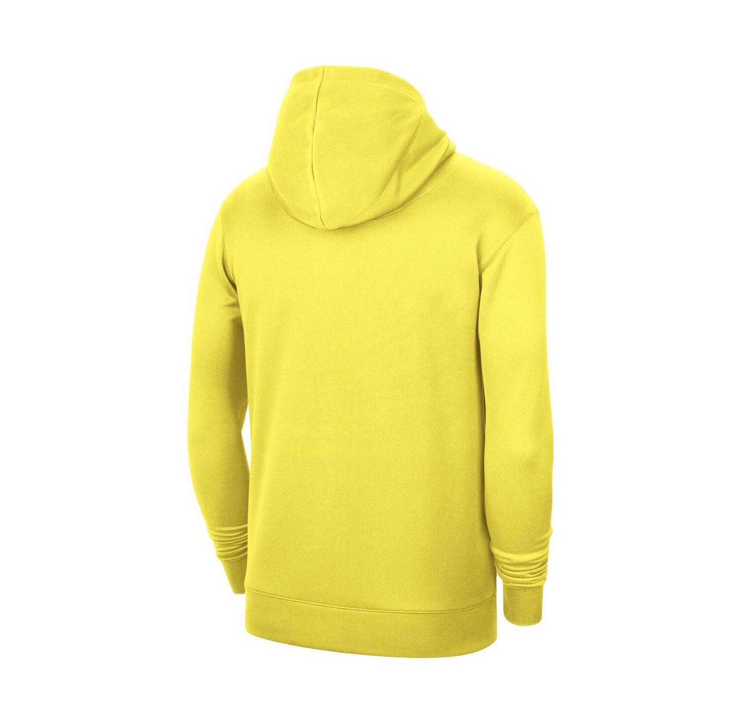 Men's and Women's Yellow Utah Jazz 2023/24 Performance Spotlight On-Court Practice Pullover Hoodie