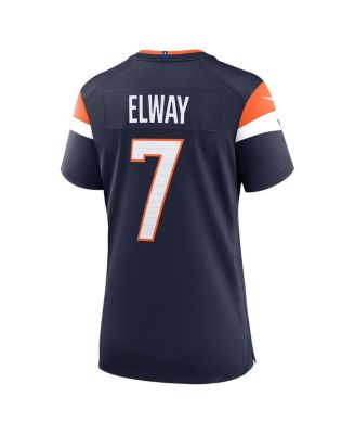 Women's John Elway Navy Denver Broncos Mile High Collection Retired Player Alternate Game Jersey