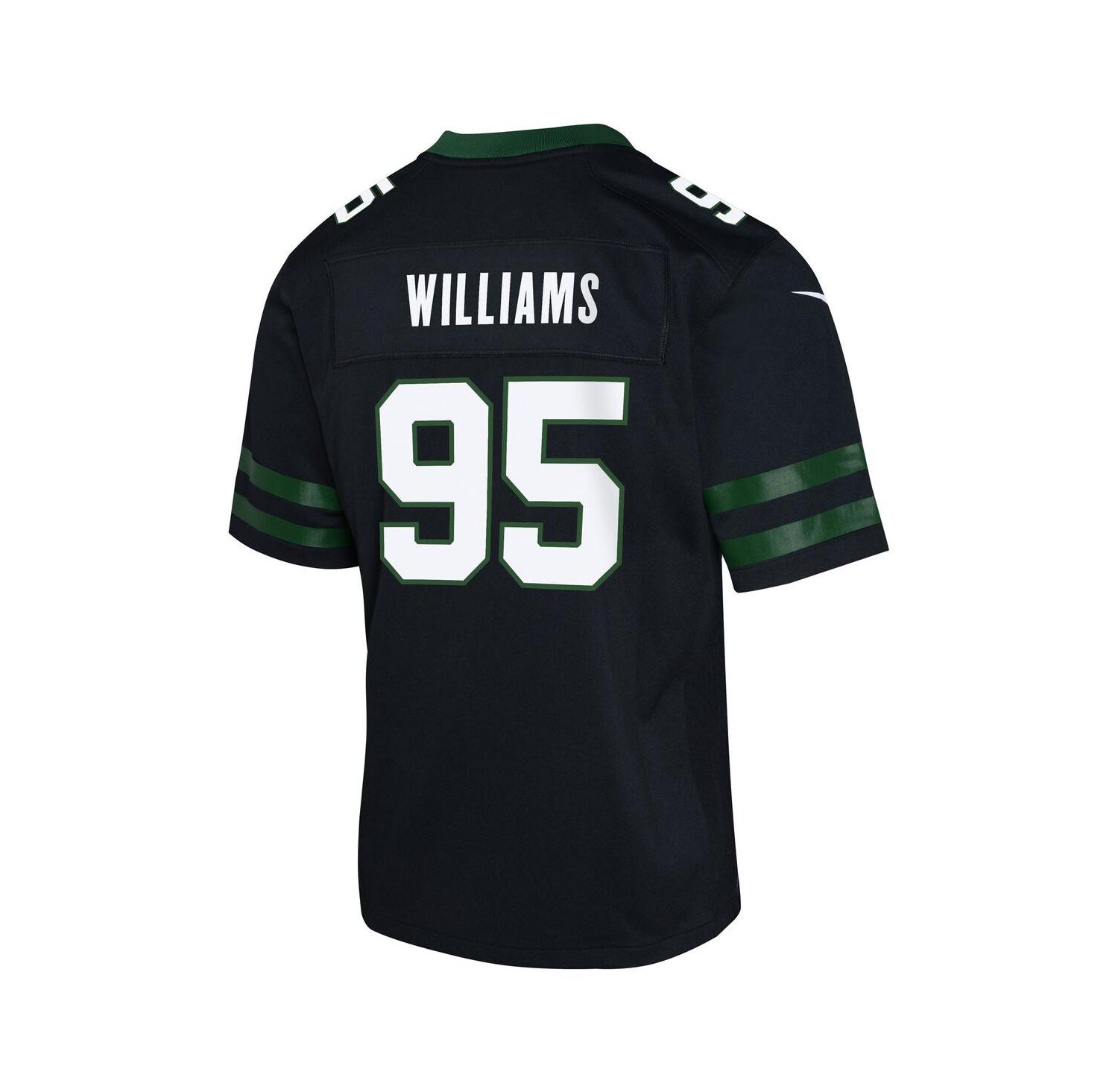 Big Boys and Girls Quinnen Williams Legacy Black New York Jets Alternate Game Jersey