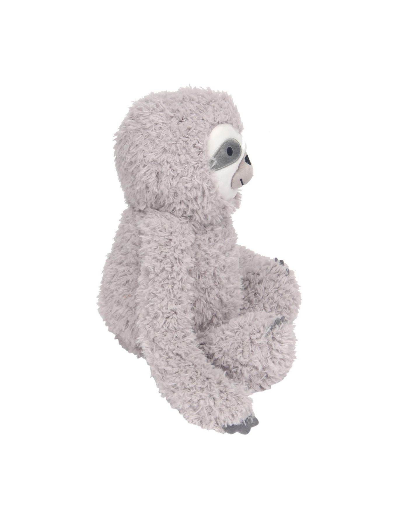 Детская мягкая игрушка Lambs & Ivy Sloth Plush Gray Stuffed Animal Toy - Speedy, цвет: Серый — фото 4