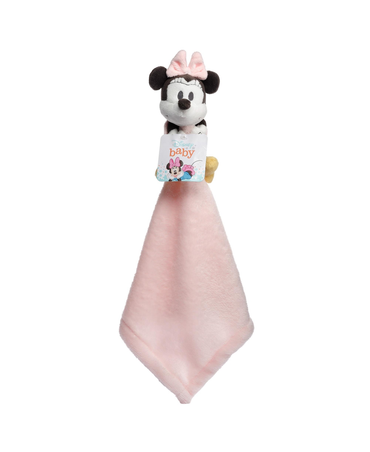 Lambs & Ivy Disney Baby Little Minnie MouseLovey Plush Security Blanket - Pink