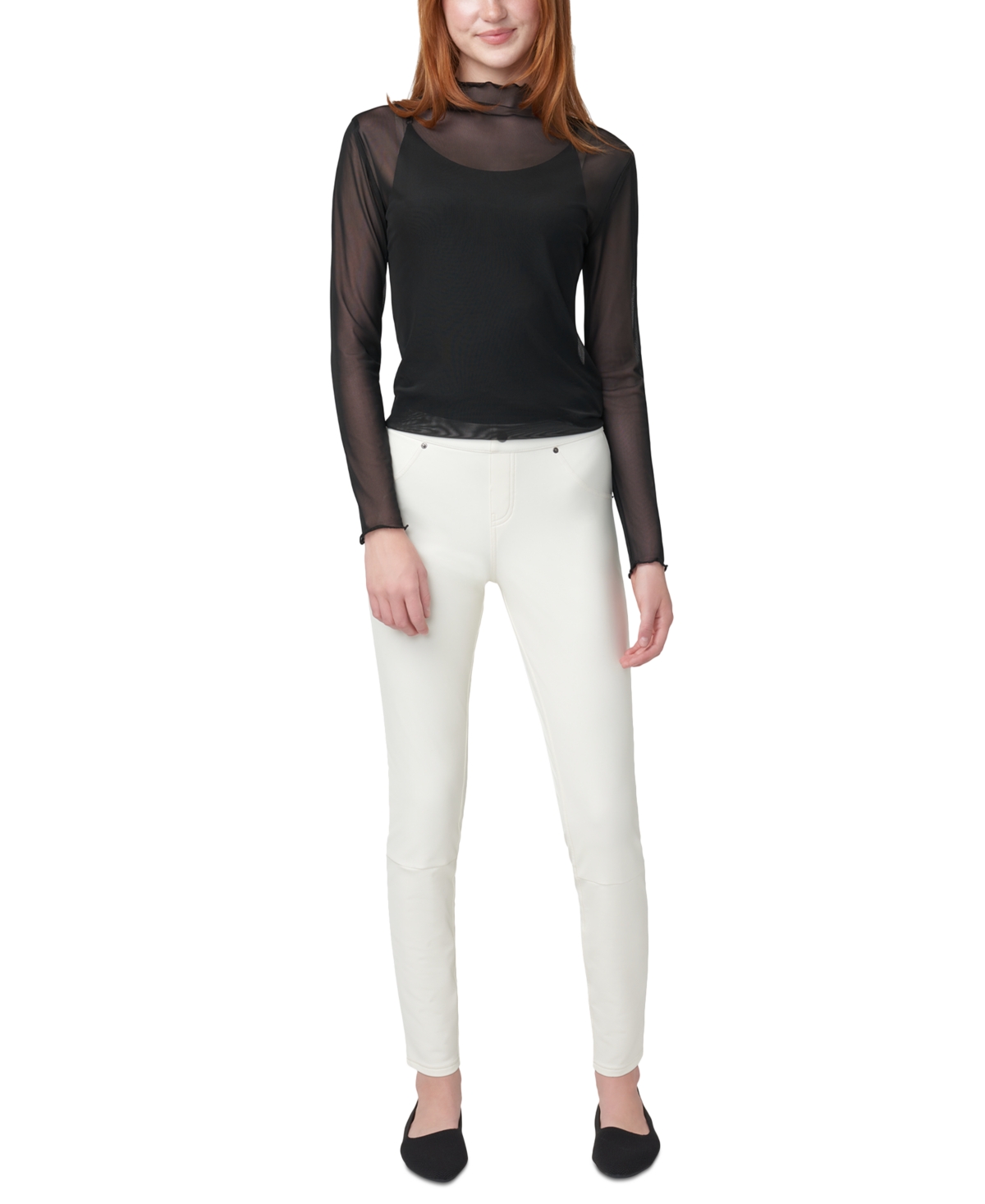 Hue Women's Faux-Leather Leggings
