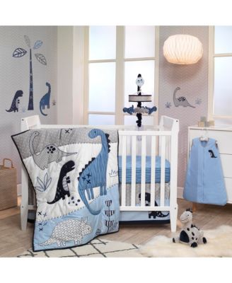 Baby Dino Blue/Gray Plush Dinosaur Stuffed Animal Toy Plushie- Spike