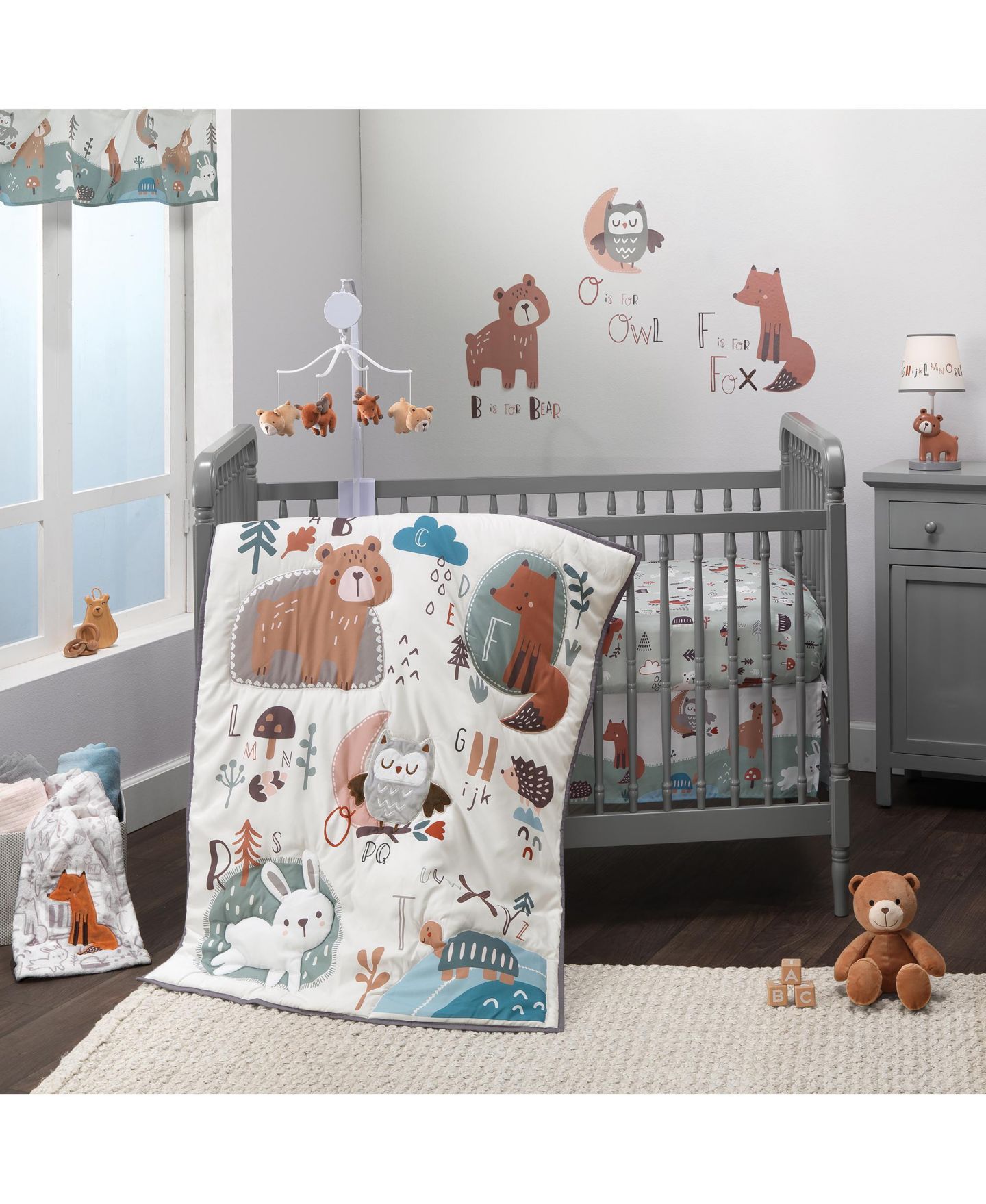 Детская мягкая игрушка Bedtime Originals Cuddle Bear 12.5" Plush, цвет: Коричневый — фото 4