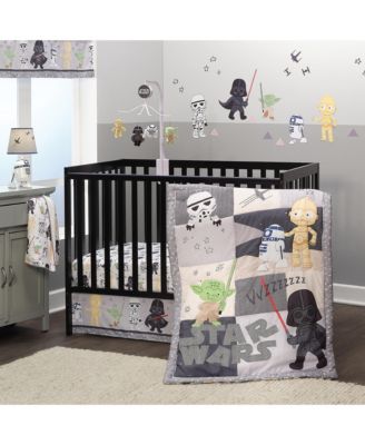 Star Wars Classic Fitted Crib/Toddler Sheet - Yoda/Darth Vader