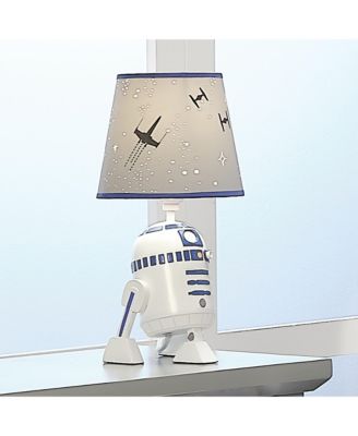 Star Wars Classic Hand Painted R2-D2 Lamp with Shade & Bulb