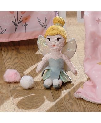Disney Tinker Bell Luxury Knit Plush Fairy Stuffed Animal Toy