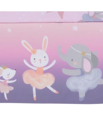 Tiny Dancer 3-Piece Ballet Baby Crib Bedding Set - Elephant