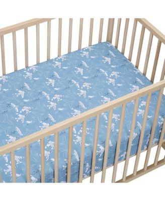 Airplane/Stars Aviation 2-Pack Fitted Crib/Toddler Sheet Set