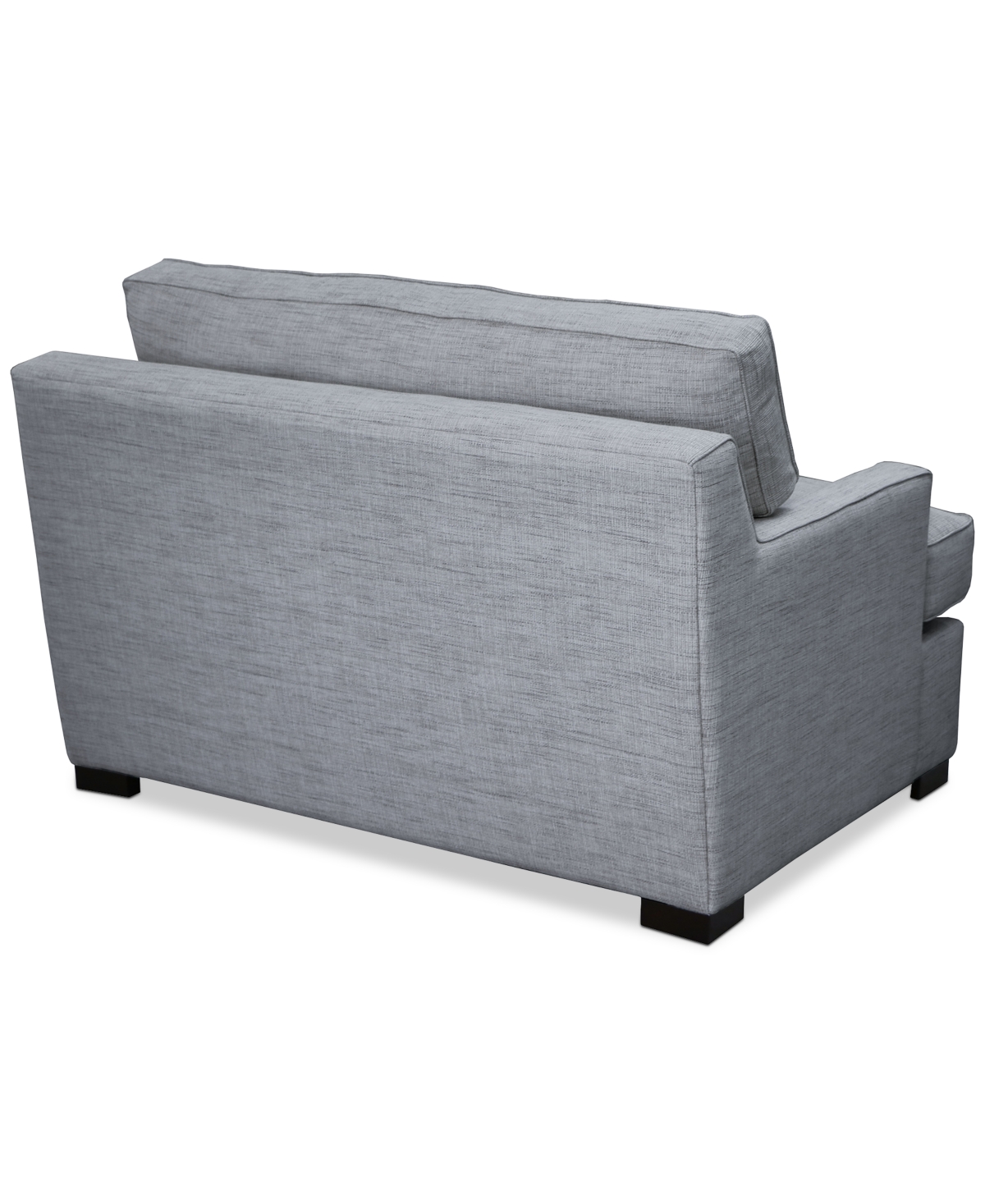 Shop Macy's Kaelie 55" Fabric Chair Bed, Created For  In Nickel