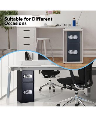 2 Doors Digital Safe Box