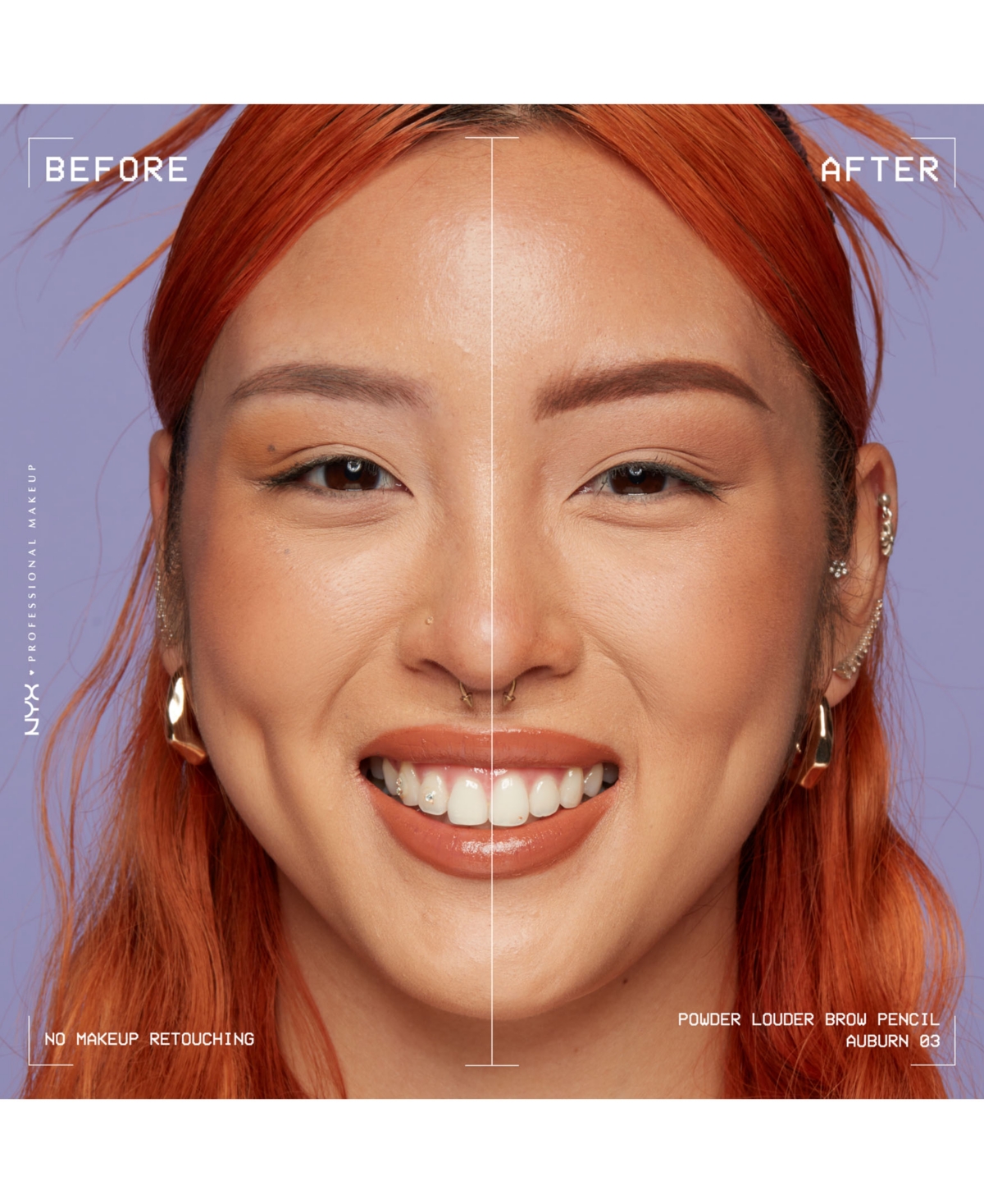 Nyx Professional Makeup Powder Louder Brow Pencil