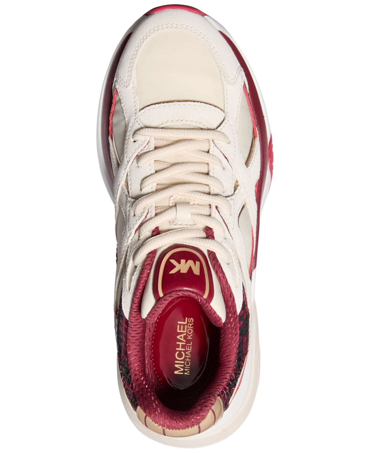 Michael Michael Kors Leo Lace-Up Trainer Sneakers