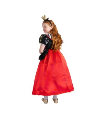 Queen of Hearts Dress Costume - Girls