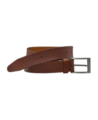 Johnston & Murphy Men's Soft Pebble Belt - Macy's