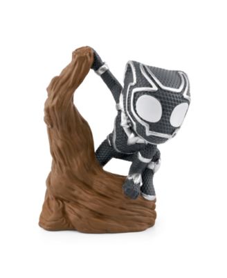 Marvel Set with Spidey, Spin, Ghost Spider, and Black Panther Audio Play Figurines