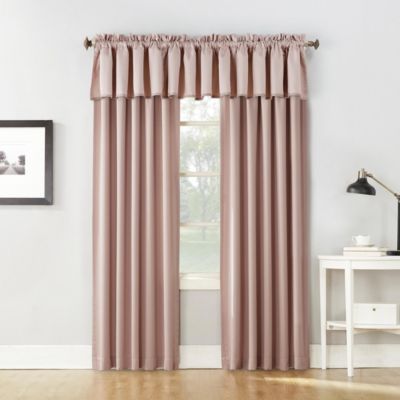 Grant Room Darkening Rod Pocket Curtain Valance