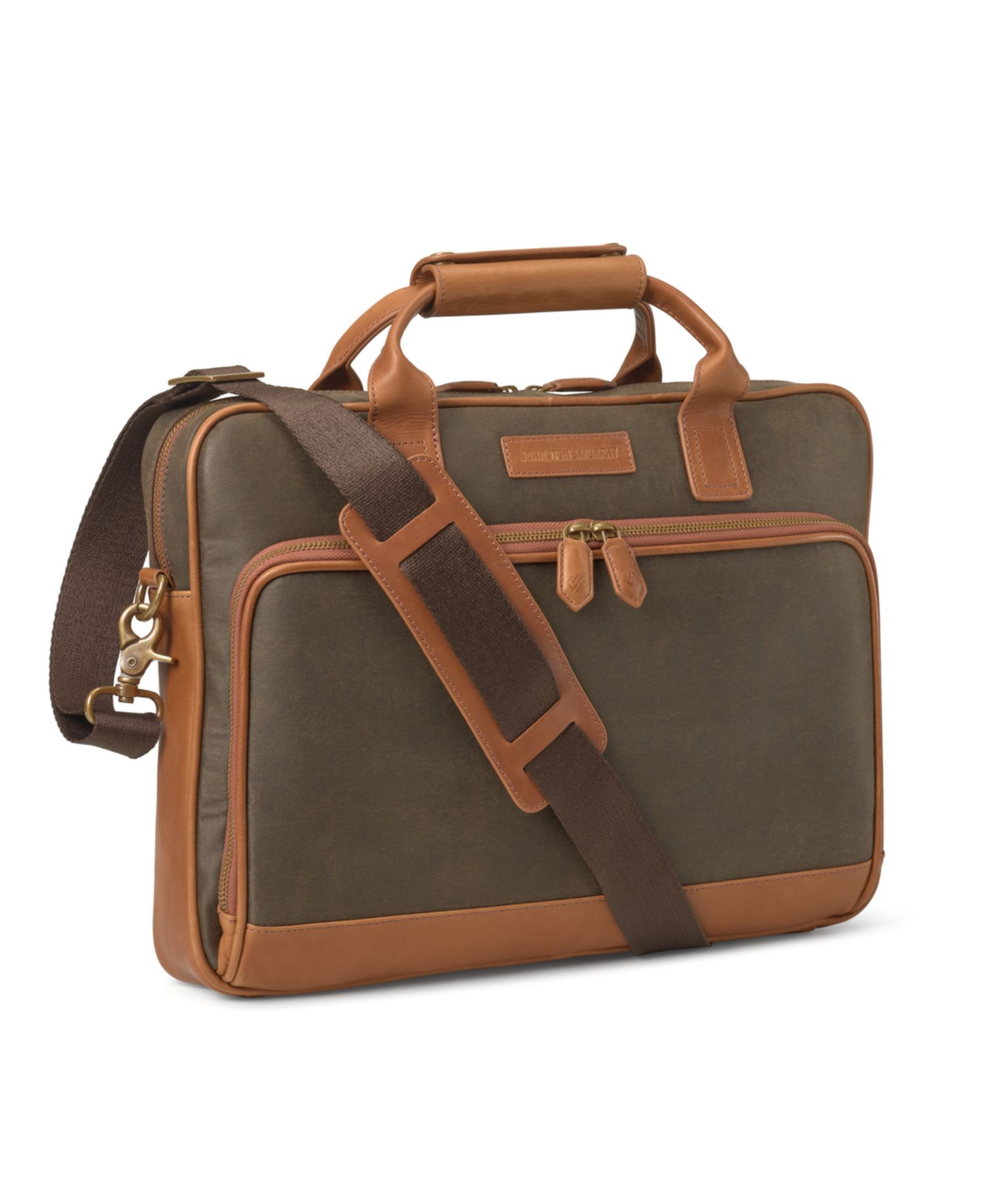 Rhodes Leather Briefcase