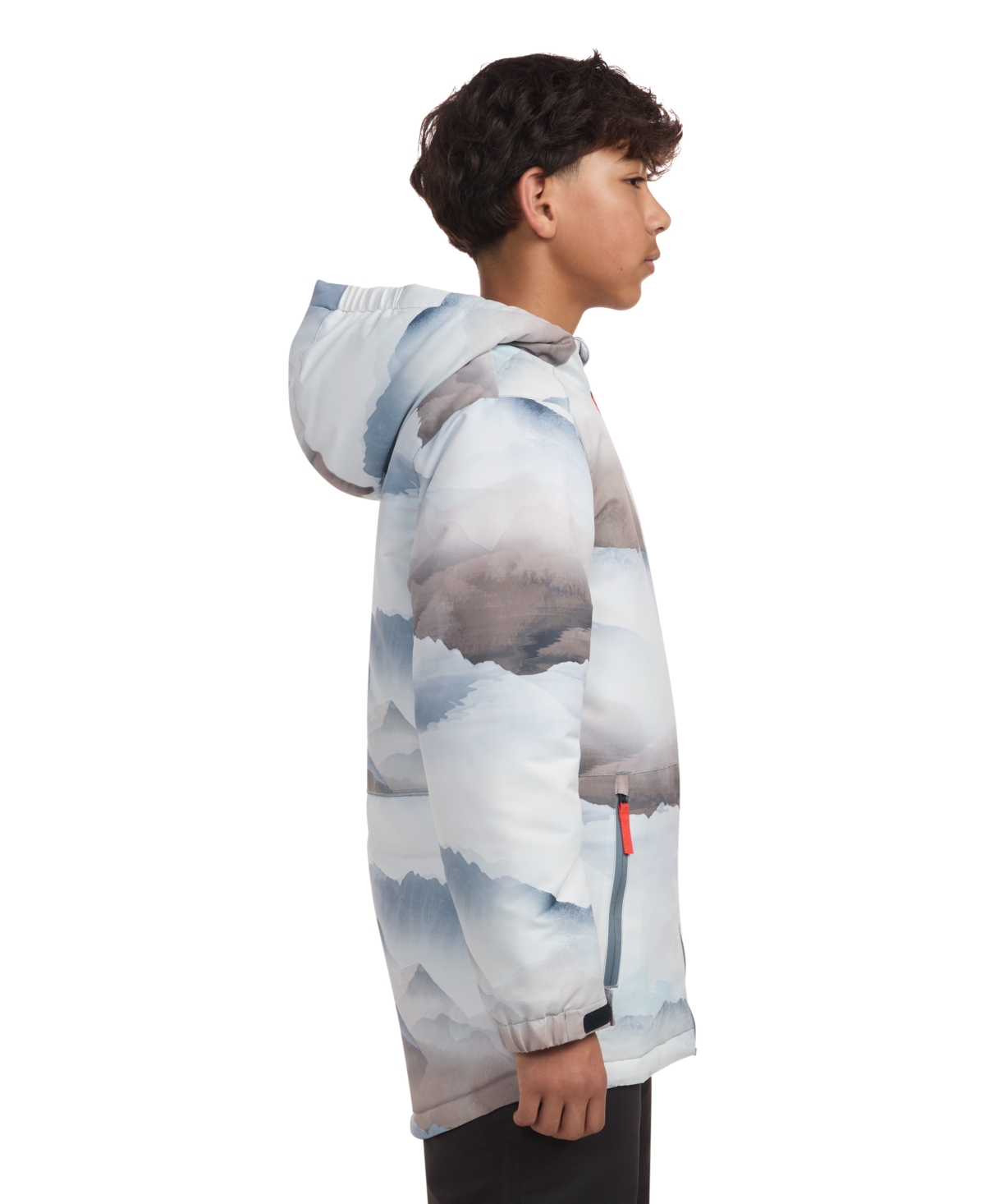 Hurley Big Boys Printed Snow Jacket