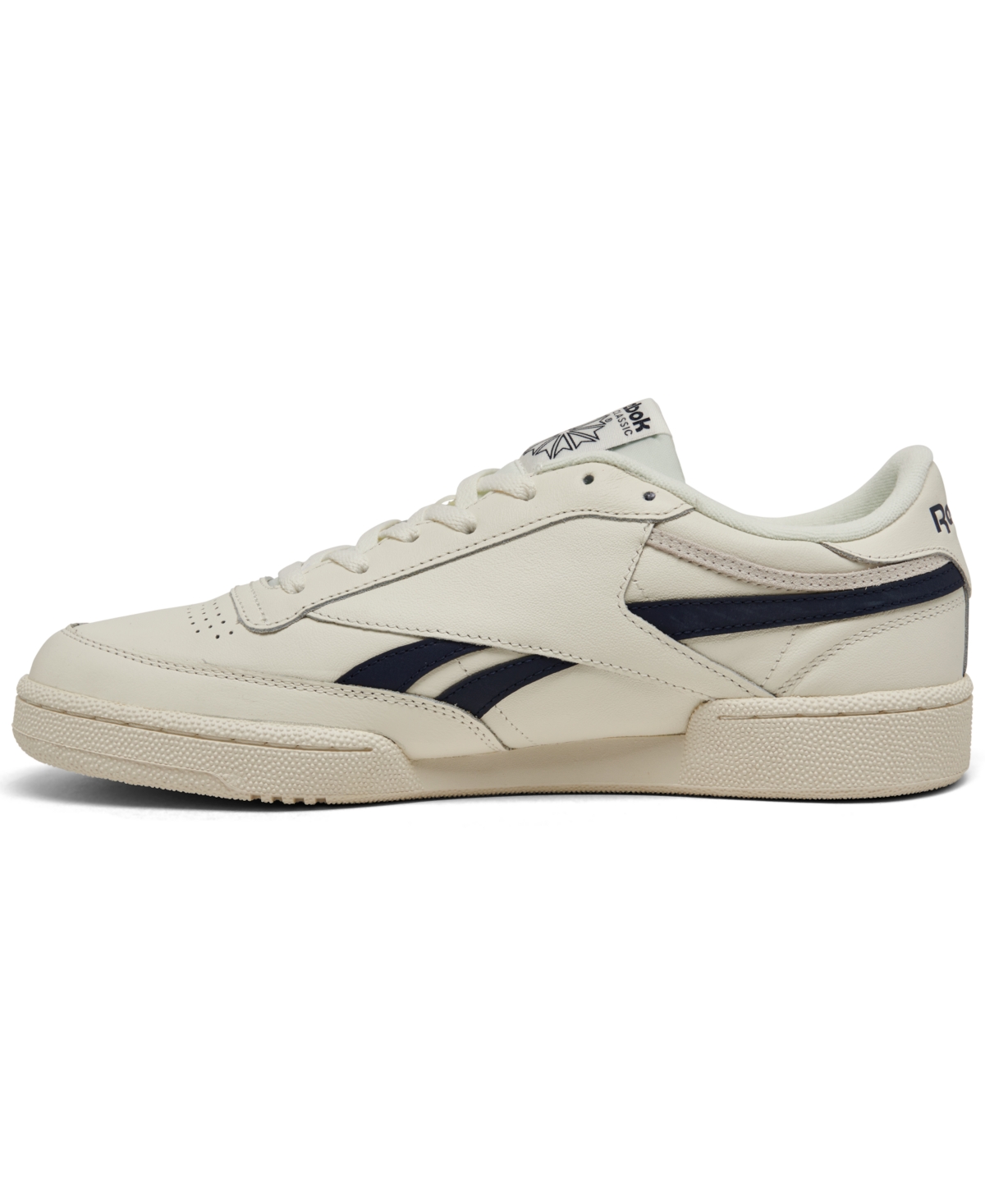 Reebok Men's Club C Revenge Casual Sneakers from Finish Line -Navy/Red