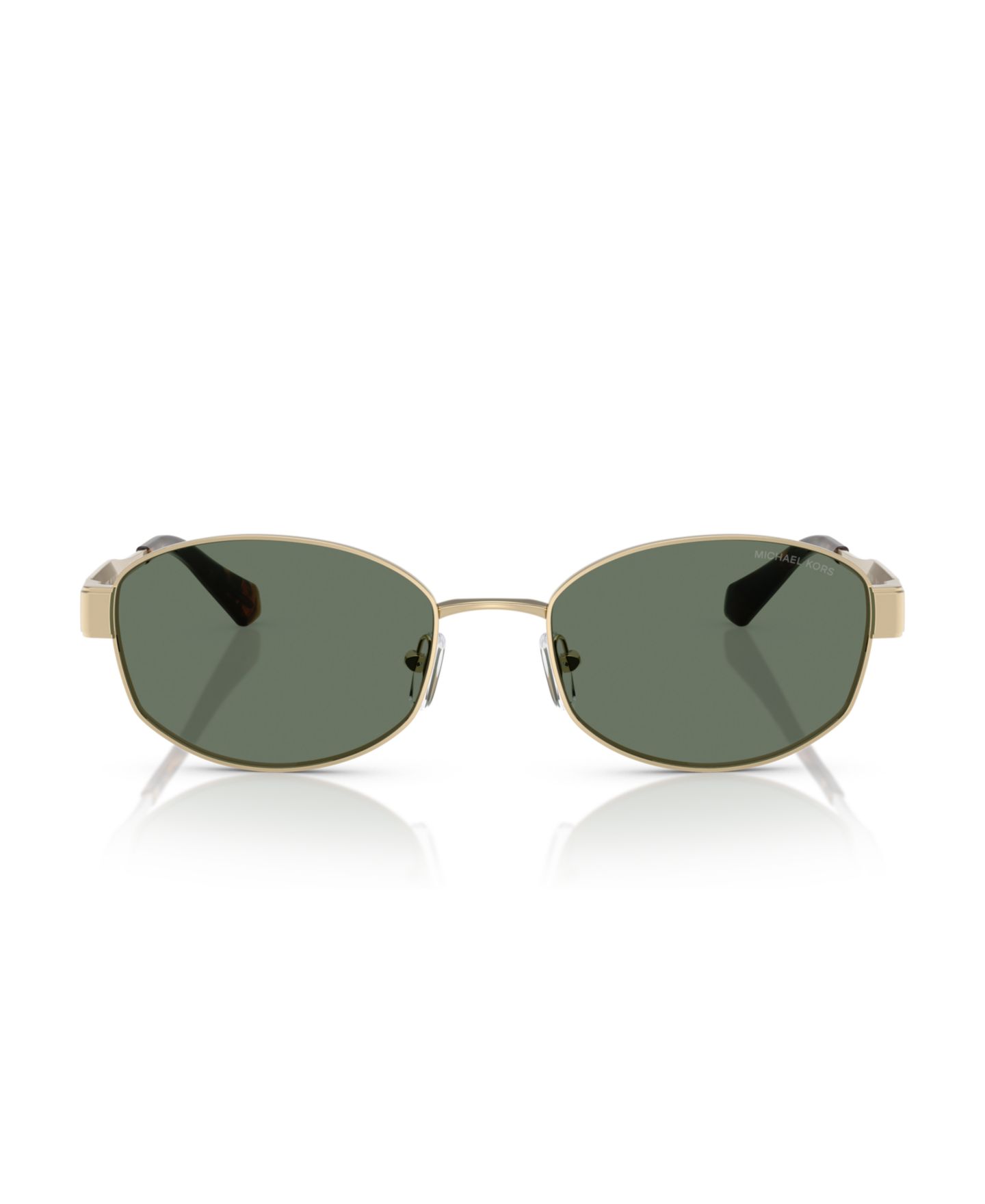 Женские солнцезащитные очки Michael Kors Sunglasses, MK1161, цвет: Светлый золотой — фото 2