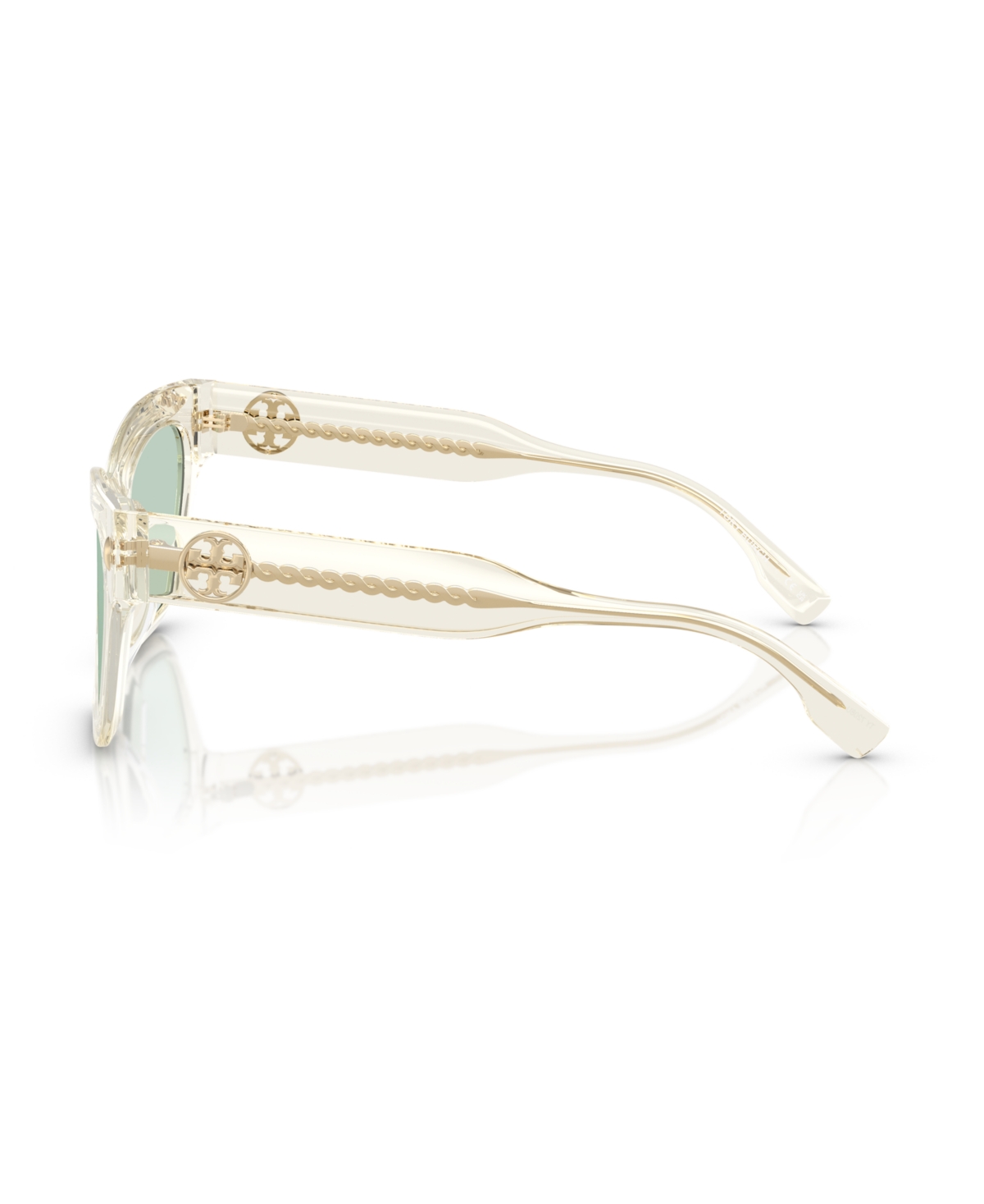 Tory Burch Woman Sunglass Ty7208u In Transparent Pinot