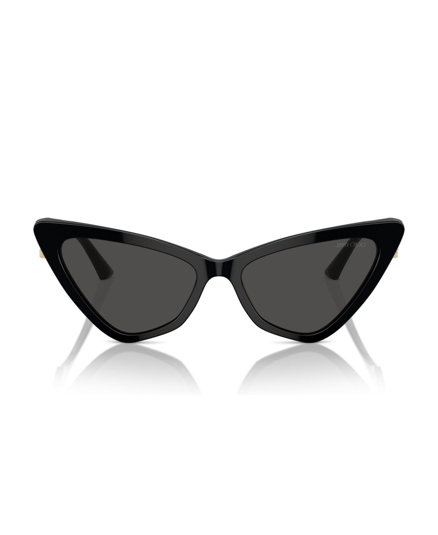 Женские солнцезащитные очки Jimmy Choo Sunglasses, JC5008, цвет: Чёрный — фото 7