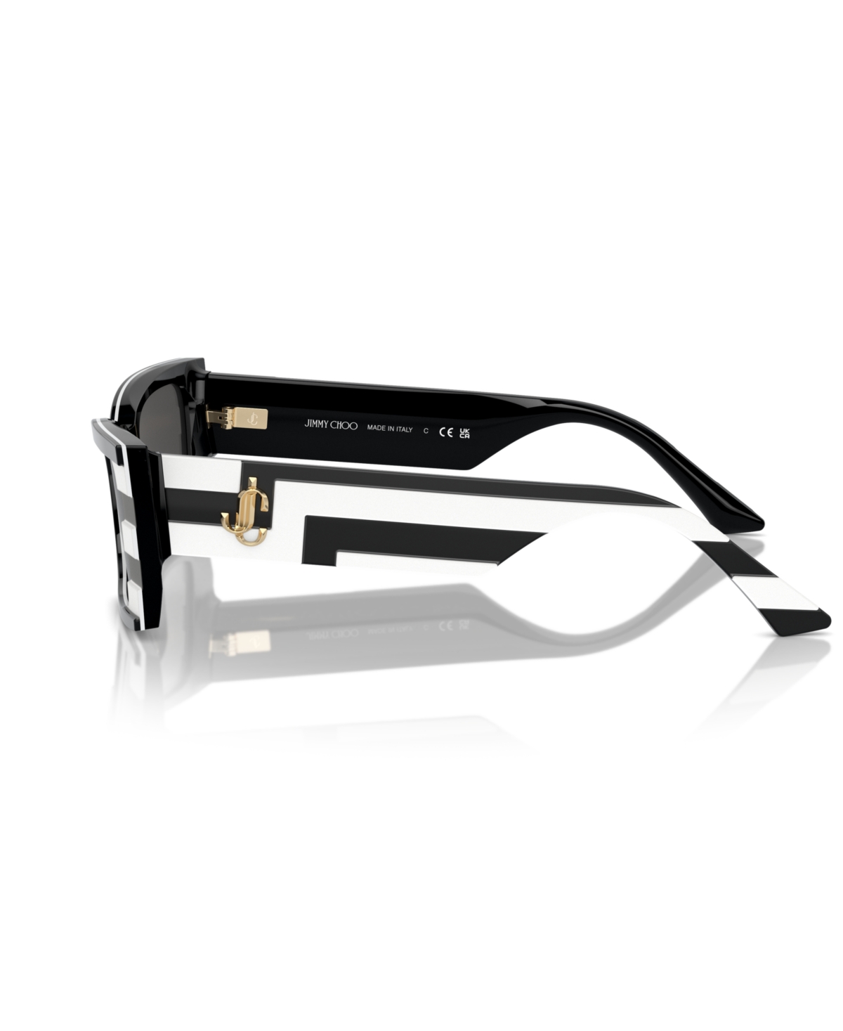 Jimmy Choo Women's Sunglasses, Jc5009 In Black And White