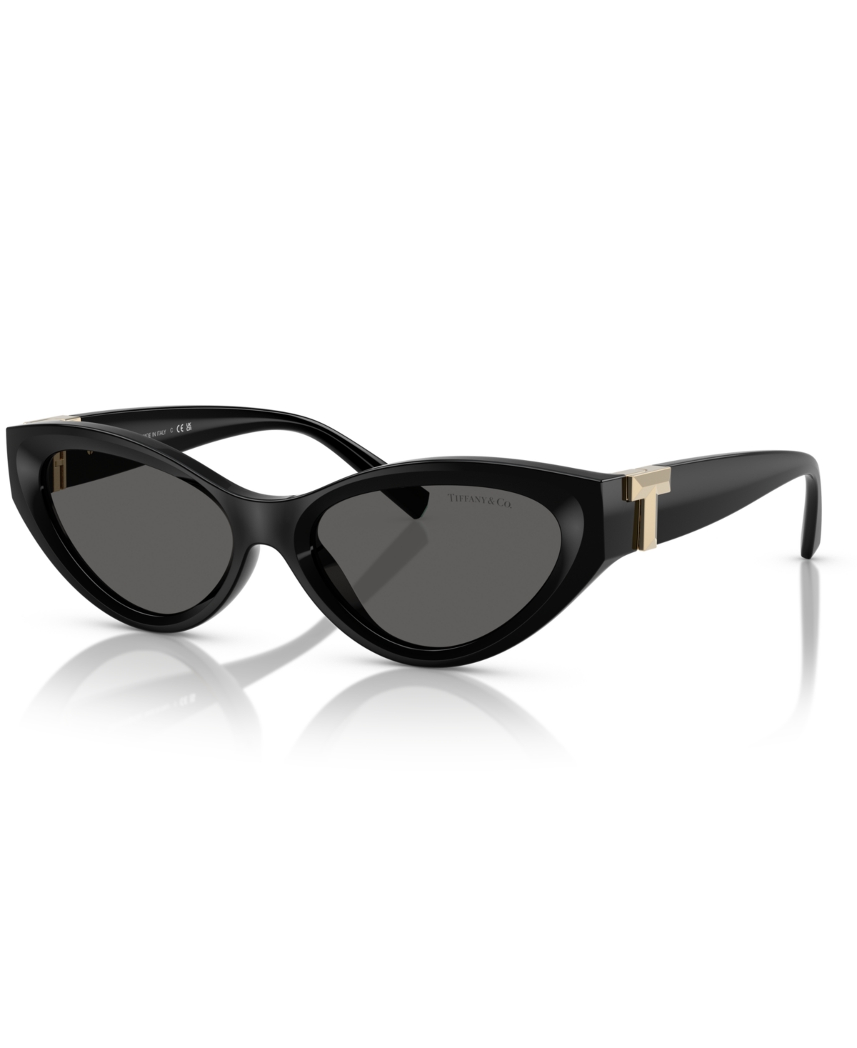Tiffany & Co . Cat-eye Sunglasses With Black Frame In Black