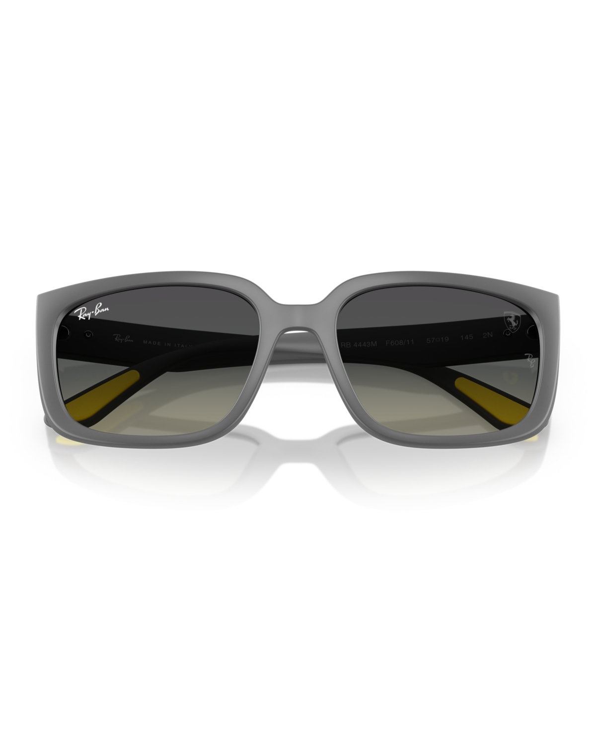 Ray Ban Unisex Round Sunglasses, Rb4443m In Gray
