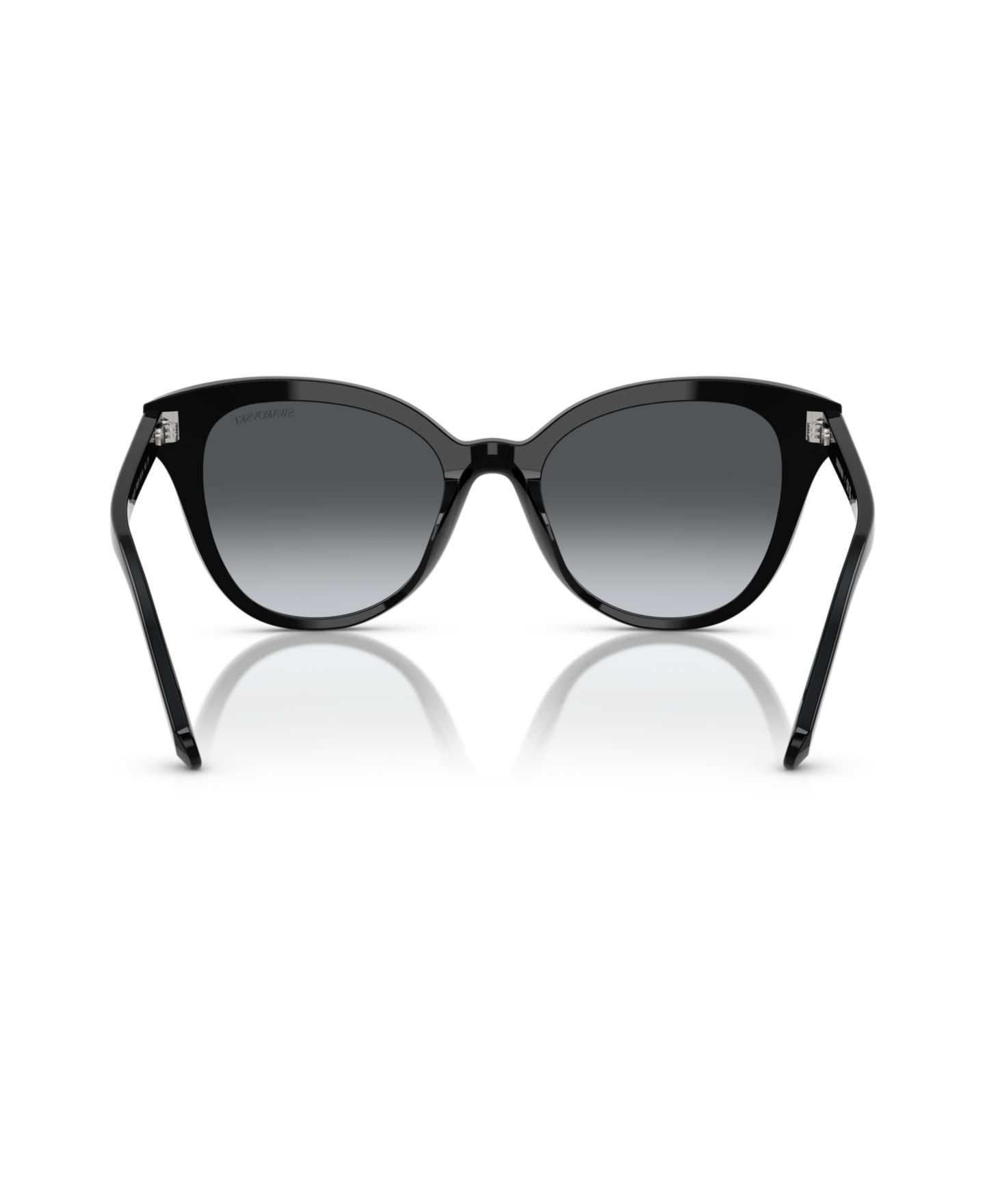 Женские солнцезащитные очки Swarovski Polarized Sunglasses SK6031, цвет: Чёрный — фото 4