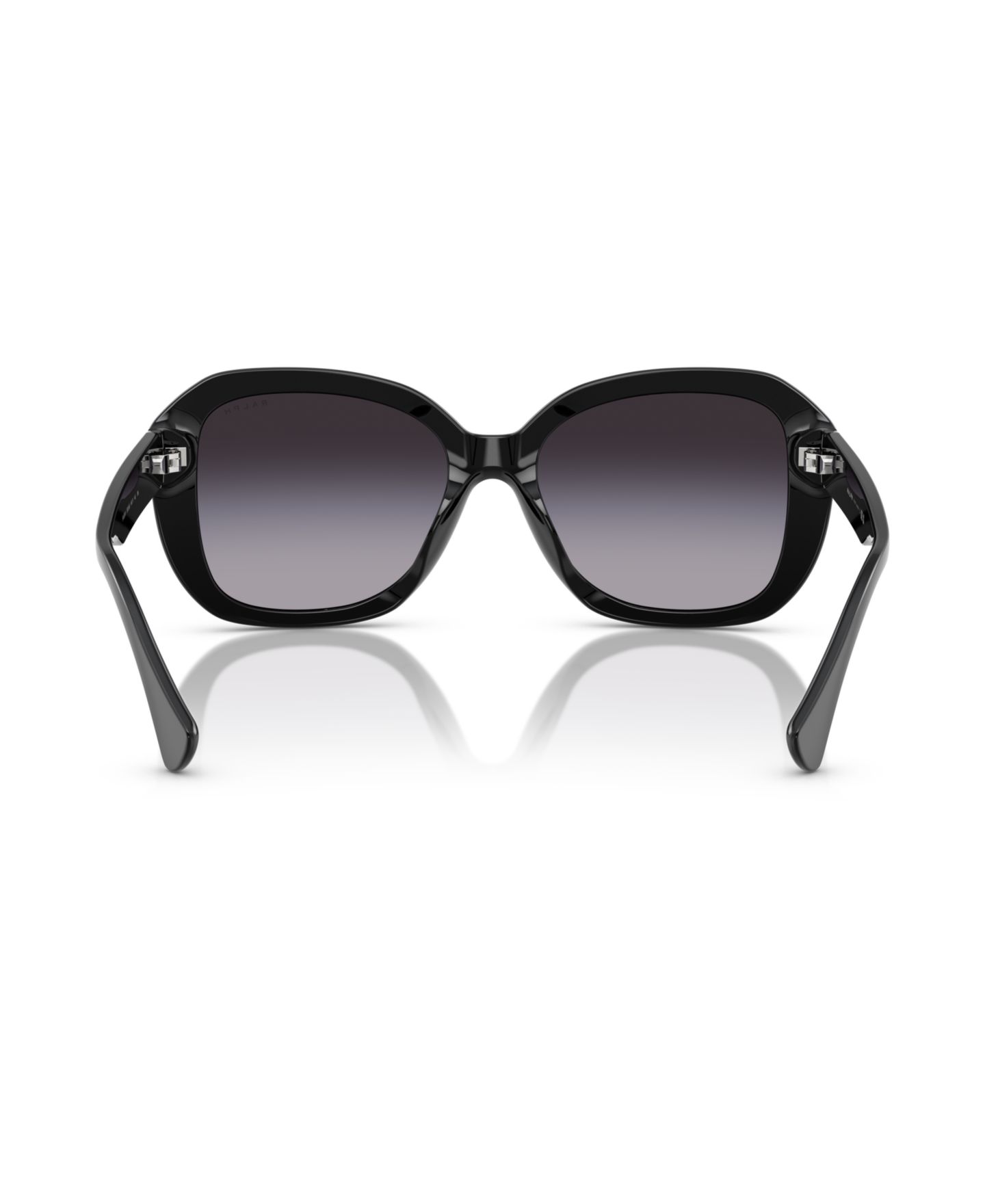 Женские солнцезащитные очки Ralph by Ralph Lauren Sunglasses RA5321U, цвет: Блестящий чёрный — фото 4