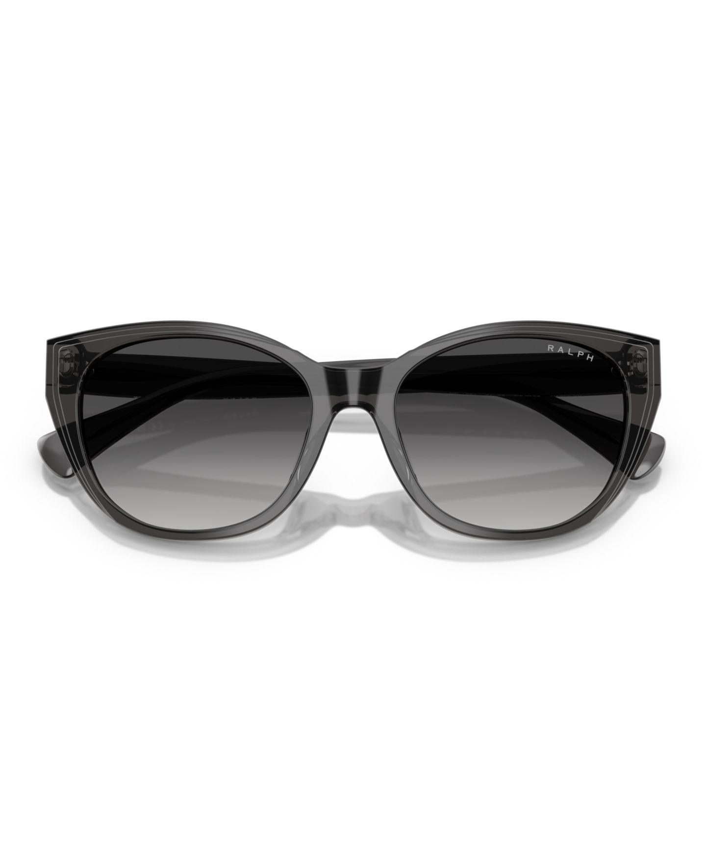Женские солнцезащитные очки Ralph by Ralph Lauren Sunglasses RA5324U, цвет: Блестящий прозрачный чёрный — фото 5