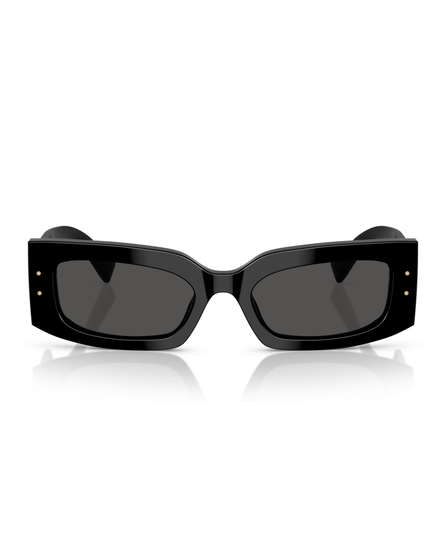 Женские солнцезащитные очки Dolce&Gabbana Low Bridge Fit Sunglasses DG4479F, цвет: Чёрный — фото 2