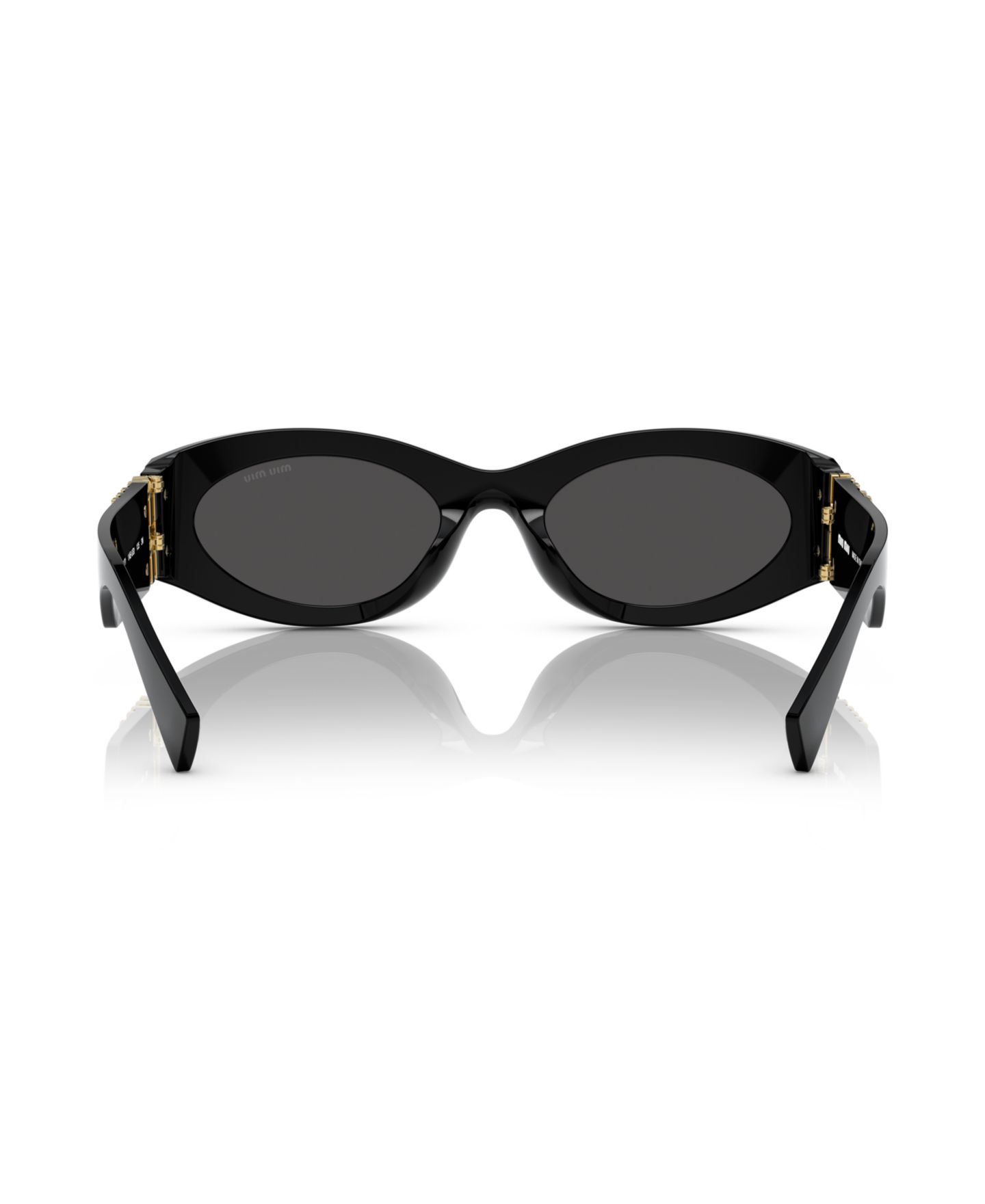 Женские солнцезащитные очки MIU MIU Sunglasses, MU 11WS, цвет: Чёрный — фото 5