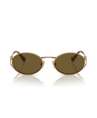 Women's Oval Metal Sunglasses, MU52YS